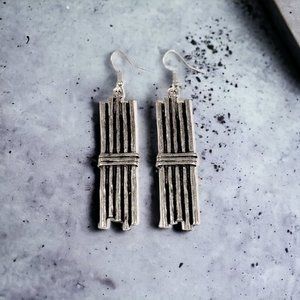 Women's Silver-Toned Dangle Earrings